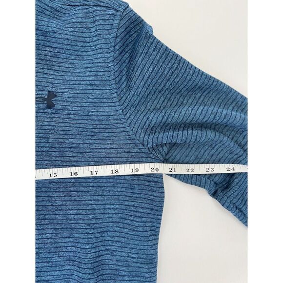Under Armor Storm Blue Quarter Zip Pullover Jacket. Mens‎ Small. - Picture 6 of 7